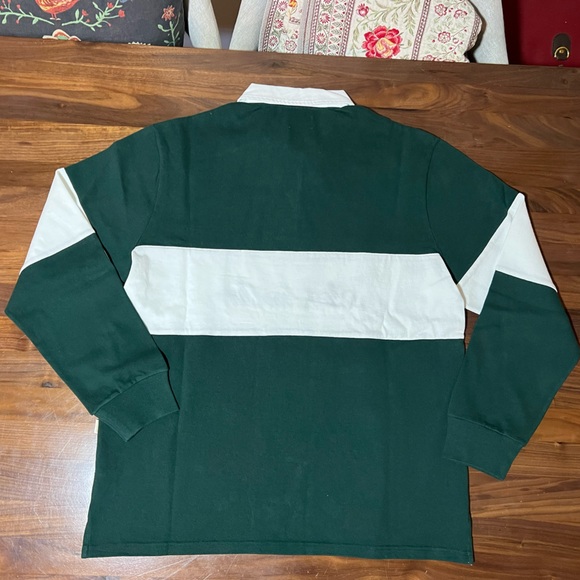 Aime Leon Dore ALD Script Paneled Rugby in Pine Grove SS23 Queens New York NWT - Picture 6 of 11